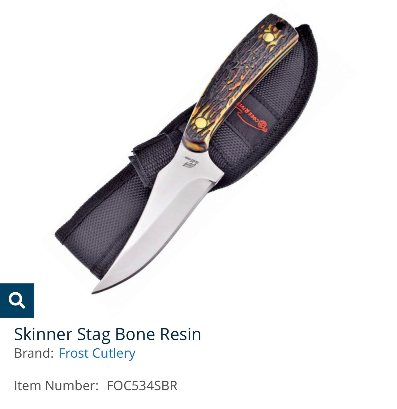 Skinner Stag Bone Resin
