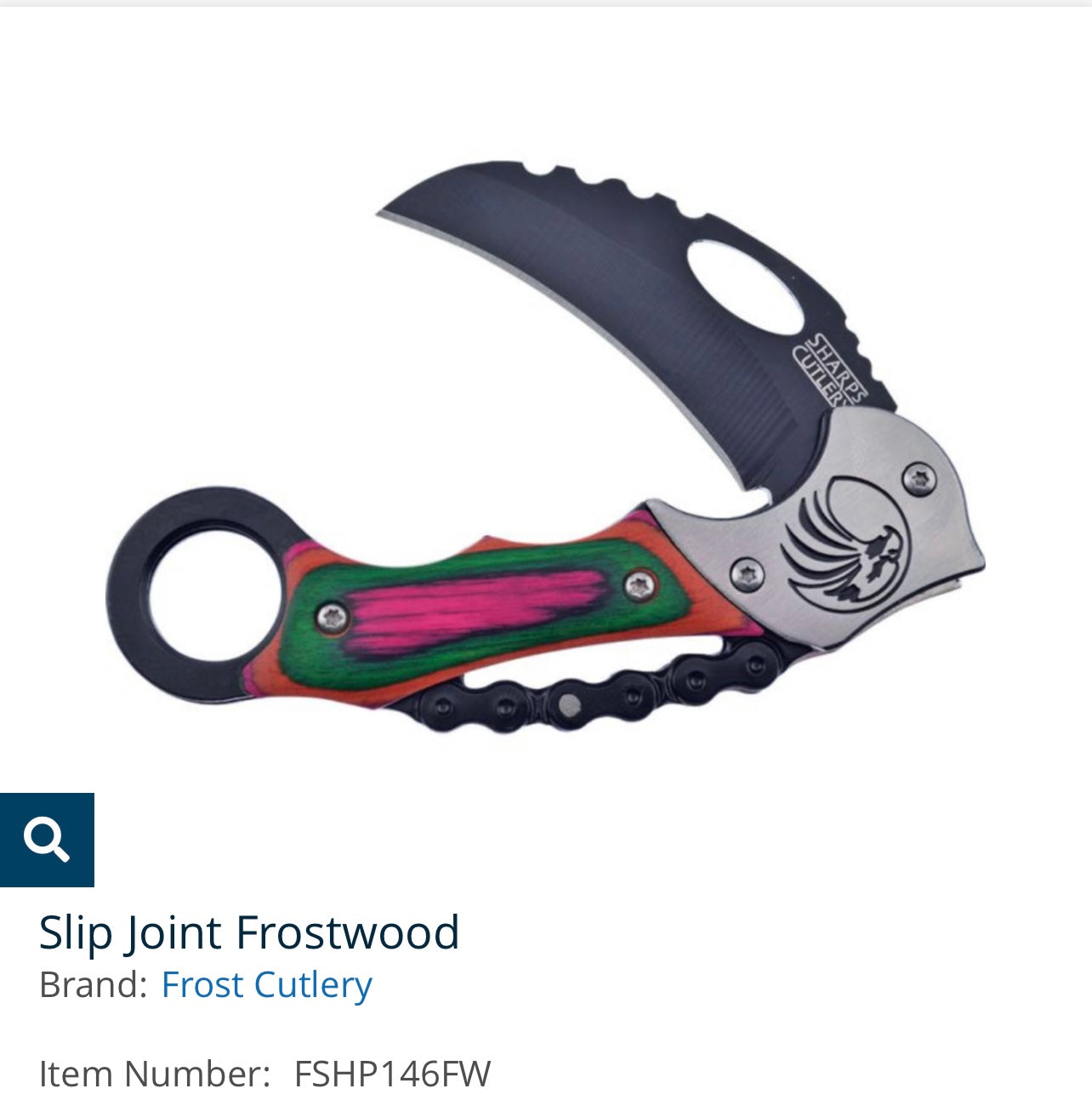 Slip Joint Frostwood